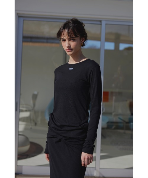 ALEXIA STAM tシャツ Wellness Crew Neck Long Sleeve Tee