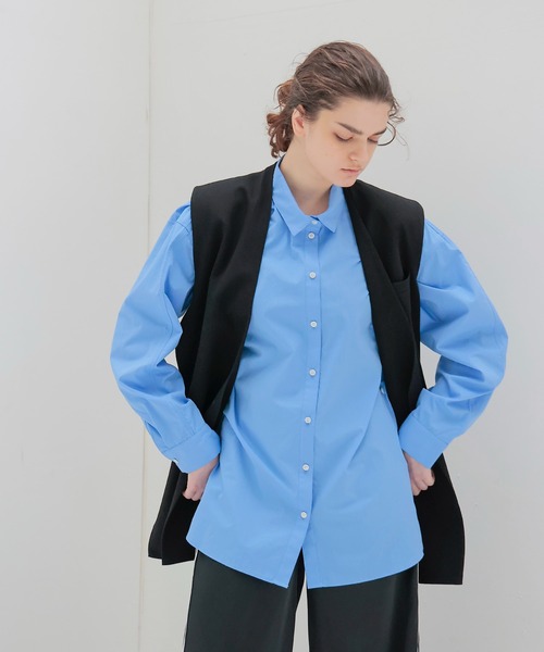 ベスト ジレ side slit asymmetry vest(サイドスリットアシンメトリーベスト) レディース DRESSLAVE ベスト ジレ side slit asymmetry vest(サイド