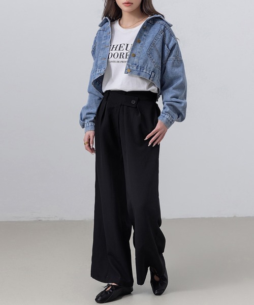 DAY CLOSET デニムジャケット gジャン 「大きいサイズ有/ショート丈