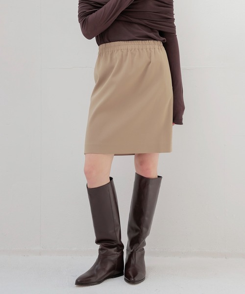 スカート Jade highwaist mini skirt BEIGE Jade highwaist mini skirt color beige/check size s/m ¥11000-tax in