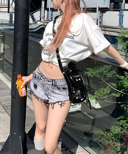 meJane（ミージェーン） ジーンズ デニム デニムパンツ クラッシュ