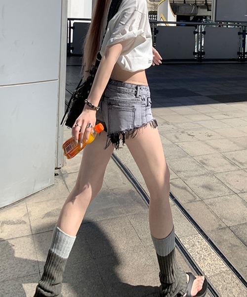 meJane（ミージェーン） ジーンズ デニム デニムパンツ クラッシュ