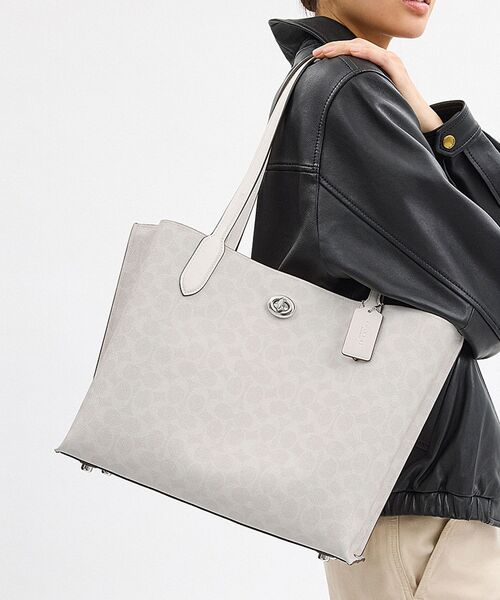 国内発送・すぐ届く【COACH】ウィロウ トート COACH｜【公式】ウィロウ トート バッグ 18 | Rakuten Fashion