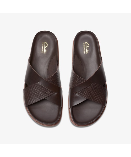 Clarks サンダル Torford Cross / トーフォードクロス（ブラウン