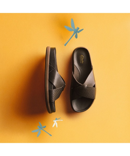 Clarks クラークス Torford Cross サンダル 関税送料無料 セール】Torford Strap / トーフォードストラップ（タンレザー