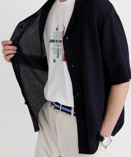 TAKEO KIKUCHI（タケオキクチ） カーディガン ニットシャツ 