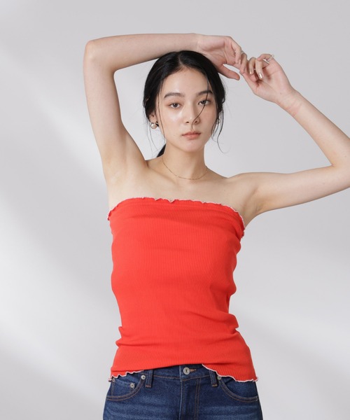 Opera SPORT tシャツ OperaSPORT/ROSETTE SEAMLESS TUBETOP