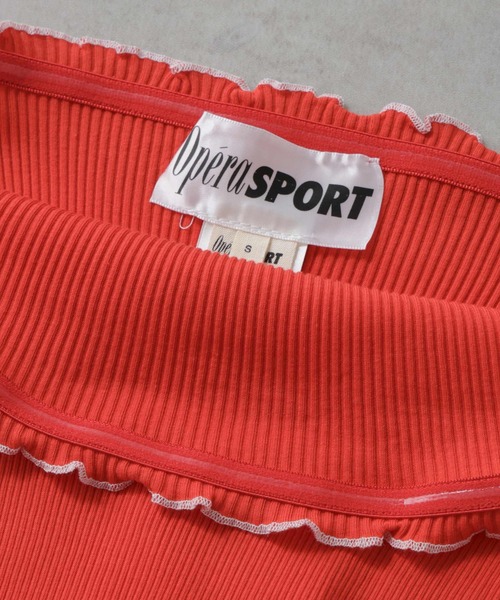 tシャツ OperaSPORT/ROSETTE SEAMLESS TUBETOP レディース Opera SPORT tシャツ OperaSPORT/ROSETTE SEAMLESS TUBETOP