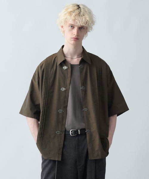 美品✨HARE YOSEプリーツメタルボタンシャツ HARE｜YOSEプリーツメタルボタンシャツ | Rakuten Fashion(楽天