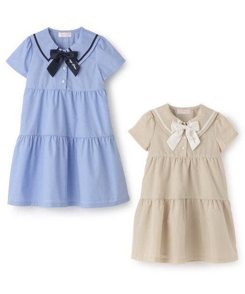 【mezzo piano】140㎝セーラーワンピース mezzo piano ワンピース セーラーワンピース キッズ 子供服