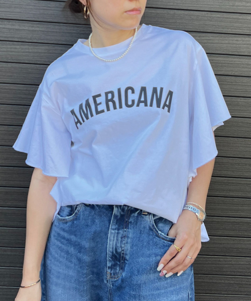 AMERICANA tシャツ 「AMERICANA×MICA＆DEAL/ アメリカーナ