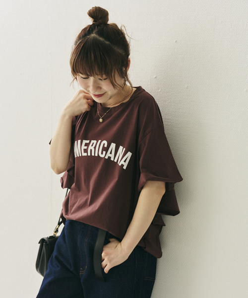 AMERICANA tシャツ 「AMERICANA×MICA＆DEAL/ アメリカーナ