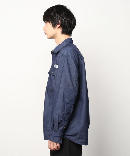 長袖シャツ メンズデニムシャツ（THE NORTH FACE／メンズ