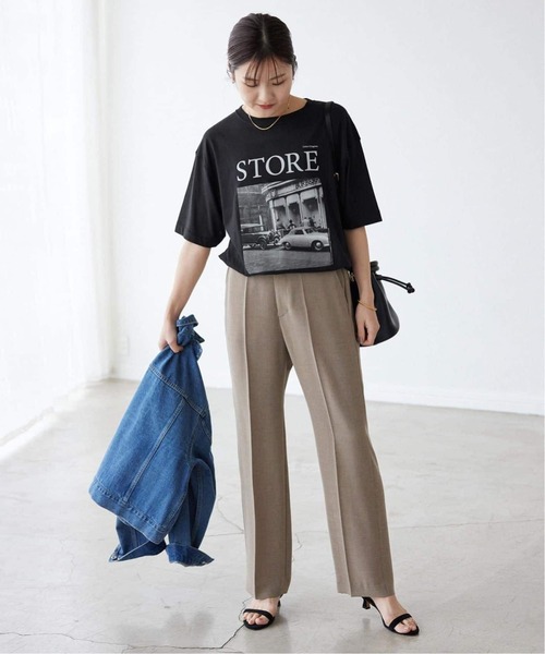 SLOBE IENA tシャツ 「WEB限定/追加2」LIFEフォトルーズTEE