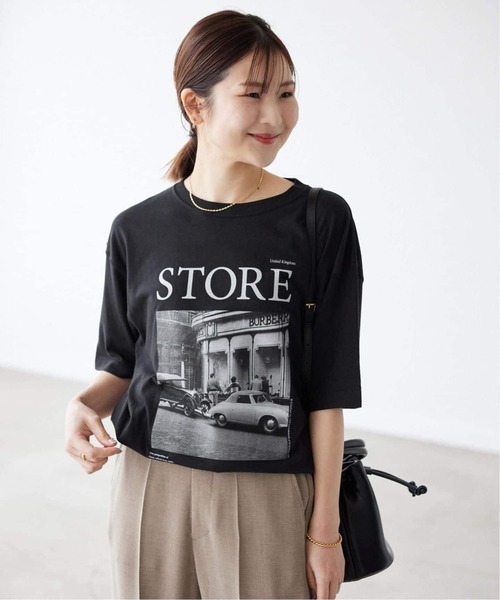 沸騰ブラドン SLOBE 「WEB限定/追加2」LIFEフォトルーズTEE tシャツ IENA トップス