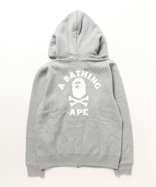 A BATHING APE グレー ジップアップパーカー A BATHING APE® ジップアップ パーカー | グレー | FARFETCH JP