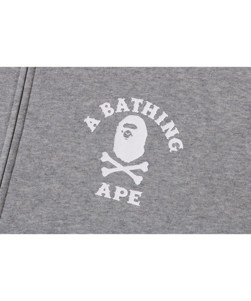 A BATHING APE グレー ジップアップパーカー S A BATHING APE(アベイシングエイプ) Fish Eye Full Zip Hoodie