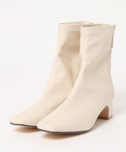 「sesenta」 ショートブーツ LL ライトブラウン レディース_画像8