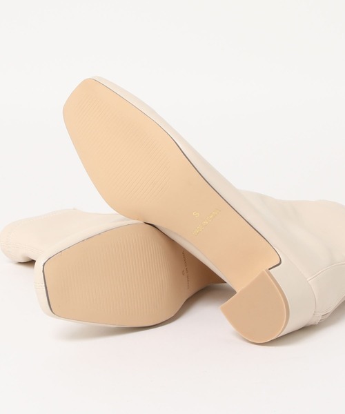 「sesenta」 ショートブーツ LL ライトブラウン レディース_画像9