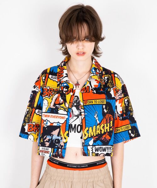 HYSTERIC GLAMOUR（ヒステリックグラマー） ブラウス シャツ FEELING