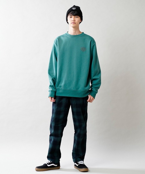 「BILLABONG」 スウェットカットソー M ブラック メンズ