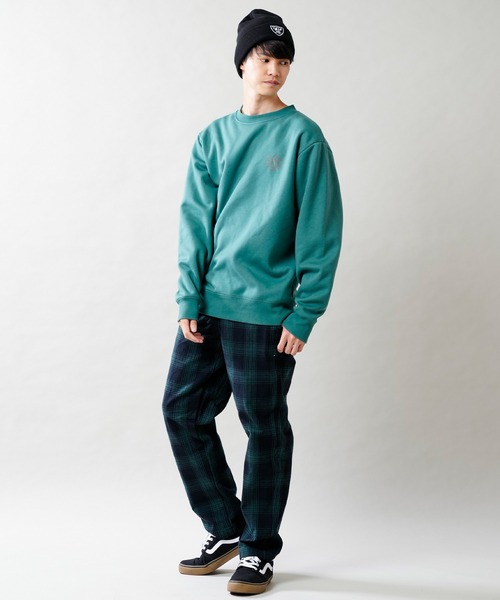 「BILLABONG」 スウェットカットソー M ブラック メンズ