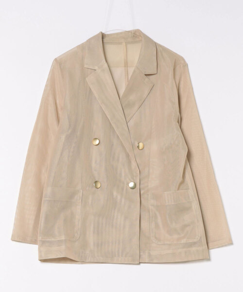 STYLEBLOCK ジャケット テーラードジャケット メッシュ