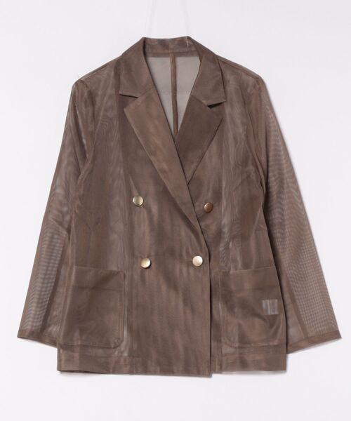 STYLEBLOCK ジャケット テーラードジャケット メッシュ