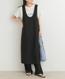 ワンピース ドライタッチUネックジャンパースカート｜ZOZOTOWN Yahoo!店
