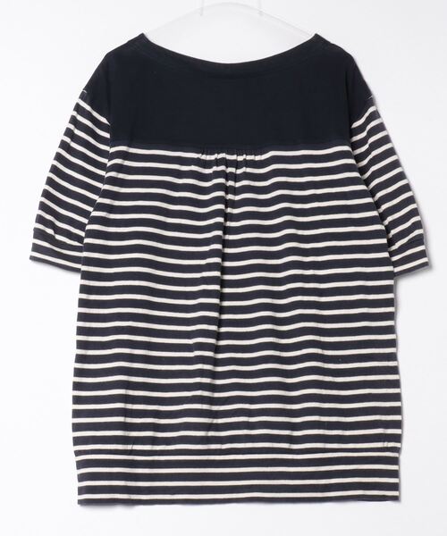 バーバリーブルーレーベル★七分袖ワンピース　38 BURBERRY BLUE LABEL 「BURBERRY LABEL」 7分袖ワンピース 38