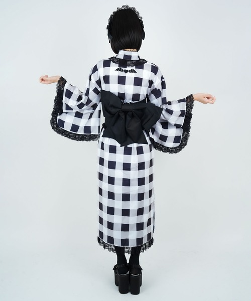 夢展望　【舞々悪魔】ビッグギンガムセットアップ浴衣　dearmylove 舞々悪魔】ビッグギンガムセットアップ浴衣 – レディース