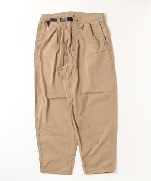 パンツ 「EPNK」Washed cotton baker pants / ウォッシュド