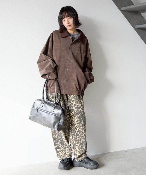 PBLIM ブルゾン アウター 「UNISEX」ソフトスエードブルゾン