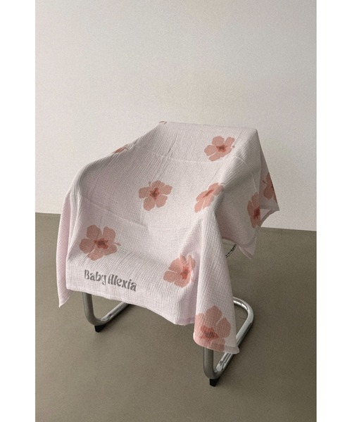alexia stam Gauze Swaddle Hibiscus おくるみ Gauze Swaddle Hibiscus | ALEXIA STAM