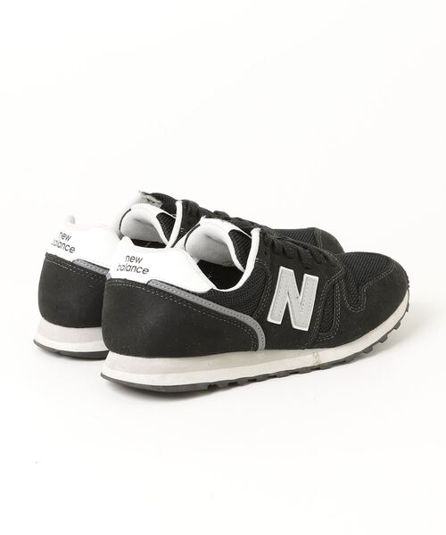 「New Balance」 ローカットスニーカー 24.5cm ブラック レディース