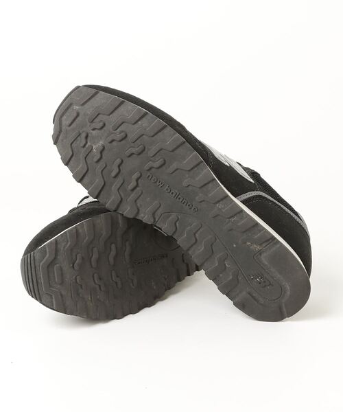 「New Balance」 ローカットスニーカー 24.5cm ブラック レディース
