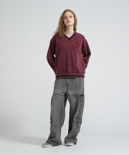 【タグ付き美品】acne studios スウェット Usuke Devil着用 AVIREX（アヴィレックス） トレーナー スウェット DEVIL DOG GARMENT