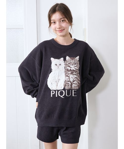 gelato pique パジャマ ルームウェア ツインズキャット
