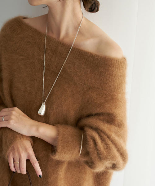 プラージュ　ニット plage（プラージュ） ニット セーター Fur Off Neck ニット レディース