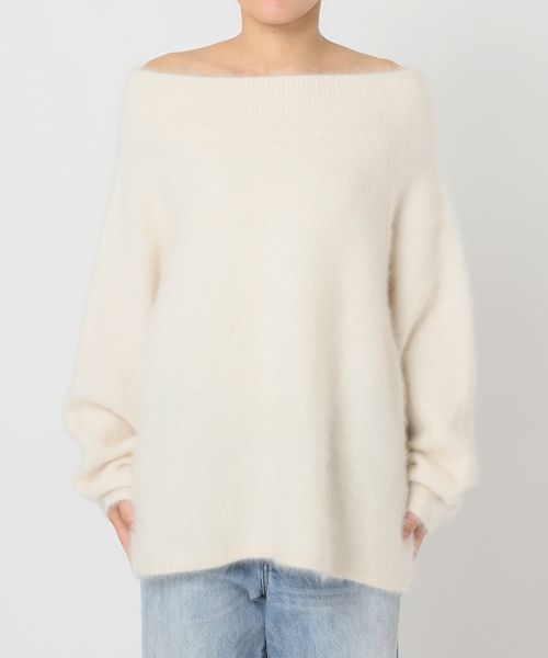 plage（プラージュ） ニット セーター Fur Off Neck ニット レディース