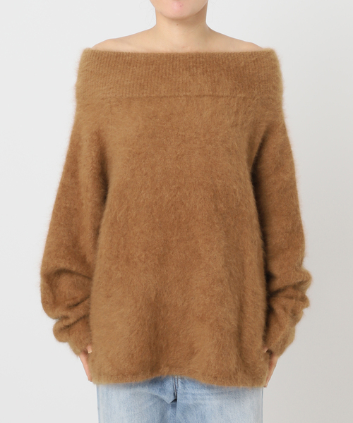 plage（プラージュ） ニット セーター Fur Off Neck ニット レディース