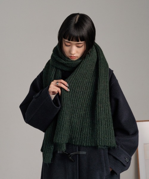 LOWRYS FARM（ローリーズファーム） ストール マフラー リブニット