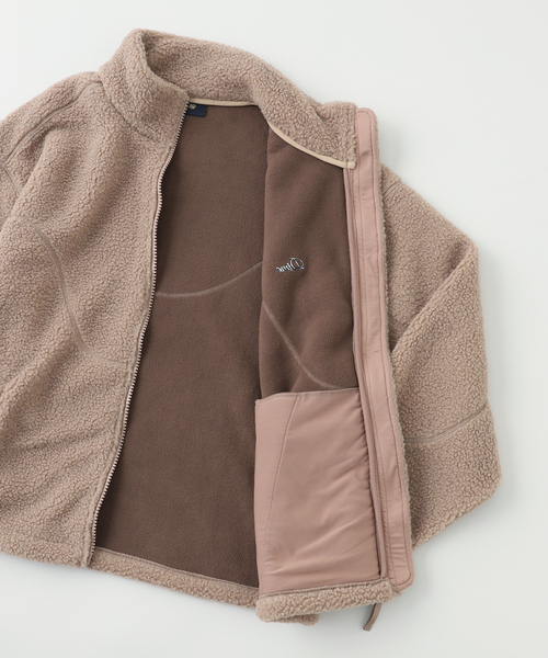 コート ジャケット DIME / ダイム POLAR FLEECE SHERPA ZIP メンズ