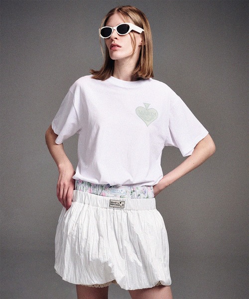 「Mardi Mercredi」 半袖Tシャツ FREE ホワイト レディース_画像2