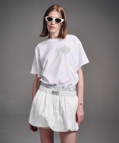 「Mardi Mercredi」 半袖Tシャツ FREE ホワイト レディース_画像4