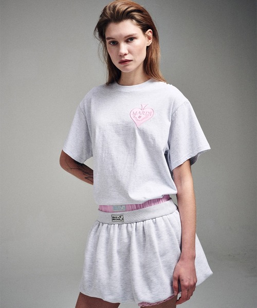 「Mardi Mercredi」 半袖Tシャツ FREE ホワイト レディース_画像9