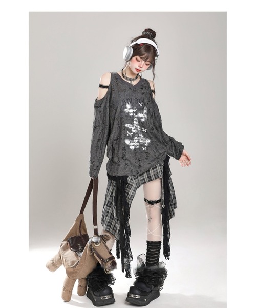 tシャツ Y2K ロゴプリント 長袖 レディース : ZOZOTOWN Yahoo!店