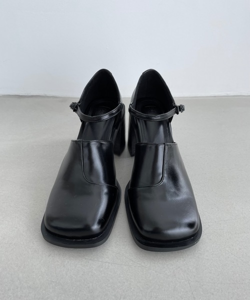 「Didot.showroom」 ヒールサンダル 25cm ブラック レディース_画像2