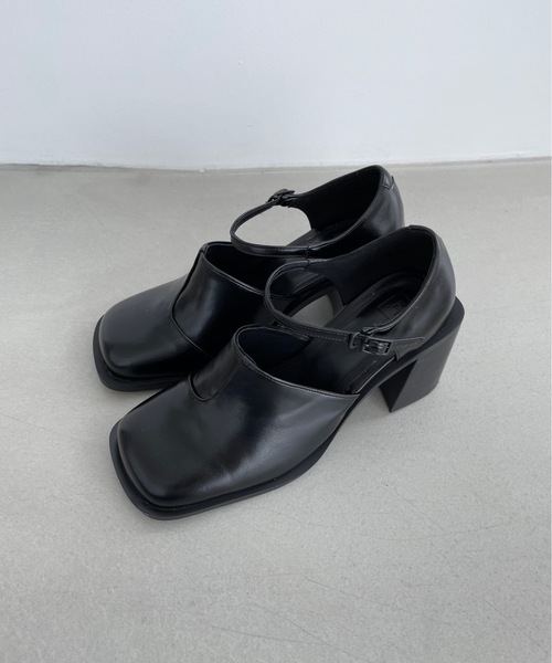 「Didot.showroom」 ヒールサンダル 25cm ブラック レディース_画像4