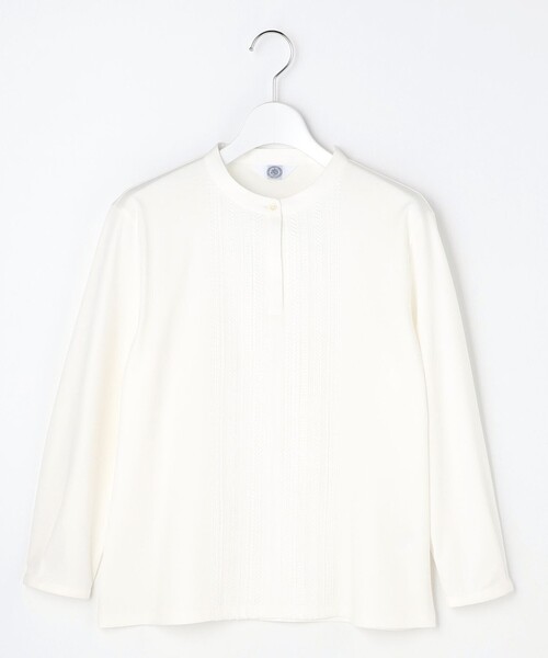 tシャツ レースコンビ ボウタイ カットソー レディース : ZOZOTOWN